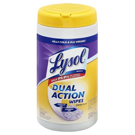 LYSOL Lysol Dul Act Wipes 75Pk 1920081700